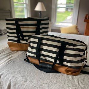 Tote bag/ weekend bag set
